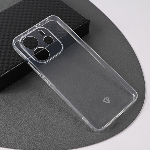 Teracell silikonska futrola skin (ultra tanka) - Xiaomi Redmi Note 14 4G (SRB) Transparent.