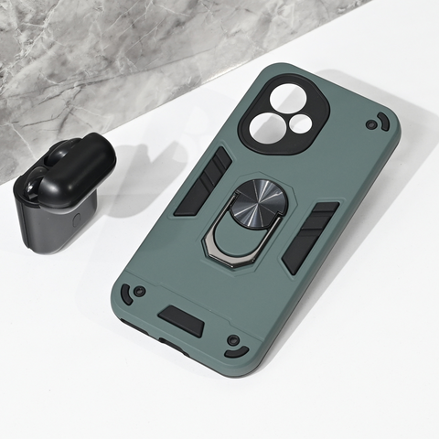 Zastitna futrola Hard Ring - Huawei Honor 400 tamno siva.