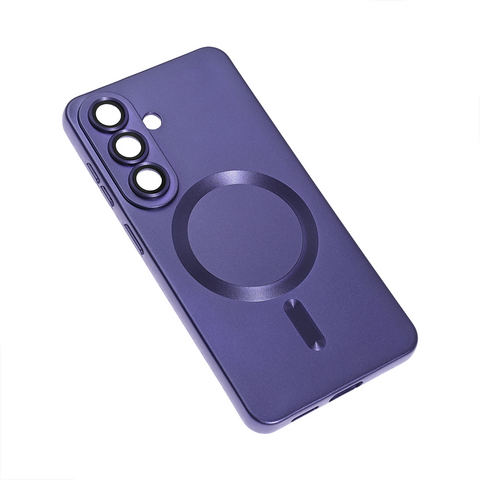 Zastitna futrola Magsafe Chrome - Samsung S941 Galaxy S26 ljubicasta.