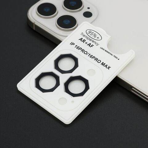 Folija za zastitu kamere OCTAGON - iPhone 16 Pro (6.3)/16 Pro Max (6.9) crna (MS).