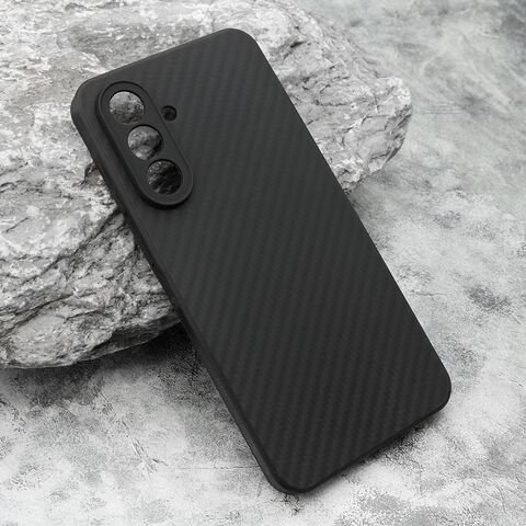 Zastitna silikonska futrola CARBON LIGHT - Samsung A566 Galaxy A56 5G crna (MS).