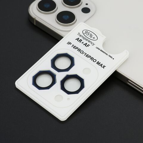 Folija za zastitu kamere OCTAGON - iPhone 16 Pro (6.3)/16 Pro Max (6.9) plava (MS).