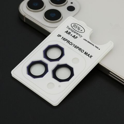 Folija za zastitu kamere OCTAGON - iPhone 16 Pro (6.3)/16 Pro Max (6.9) ljubicasta (MS).