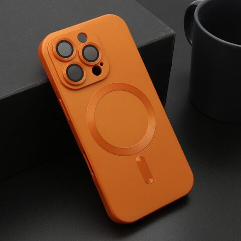 Zastitna futrola ELEGANT MAGSAFE - iPhone 16 Pro (6.3) narandzasta (MS).