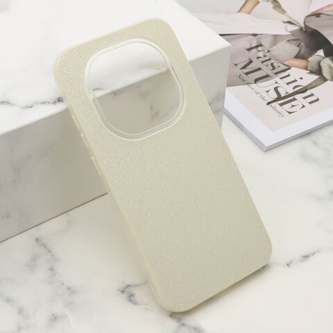 Zastitna futrola GLOW DUST - Xiaomi Redmi Note 15 Pro Plus 5G bela (MS).