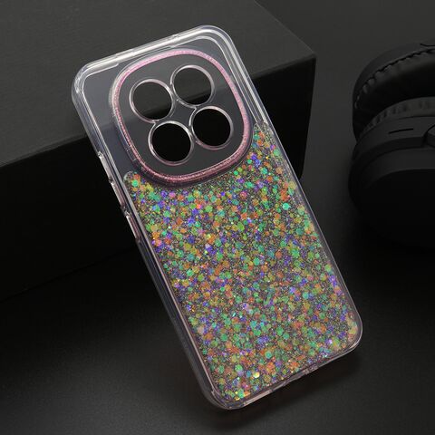 Zastitna futrola CRYSTAL GLOW - Xiaomi Redmi Note 15 Pro Plus 5G roze (MS).