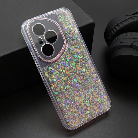 Zastitna futrola CRYSTAL GLOW - Huawei Honor 400 Pro roze (MS).