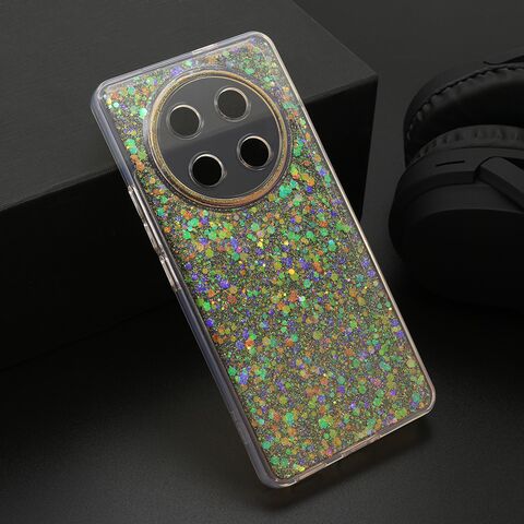 Zastitna futrola CRYSTAL GLOW - Huawei Honor X9C/Magic 7 lite narandzasta (MS).