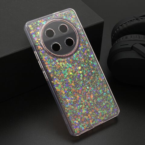 Zastitna futrola CRYSTAL GLOW - Huawei Honor X9C/Magic 7 lite roze (MS).