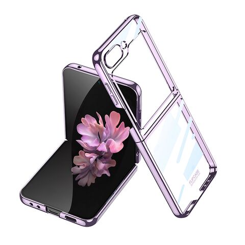 Zastitna futrola LINES - Samsung F741B/F761B Galaxy Z Flip 6 5G/Z Flip 7 FE 5G ljubicasta (GKK case) (MS).