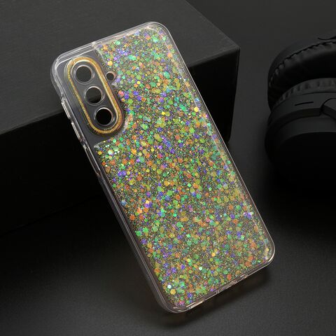 Zastitna futrola CRYSTAL GLOW - Samsung A175 Galaxy A17/A176B Galaxy A17 5G narandzasta (MS).