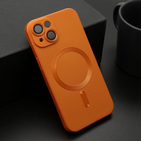 Zastitna futrola ELEGANT MAGSAFE - iPhone 14 (6.1) narandzasta (MS).