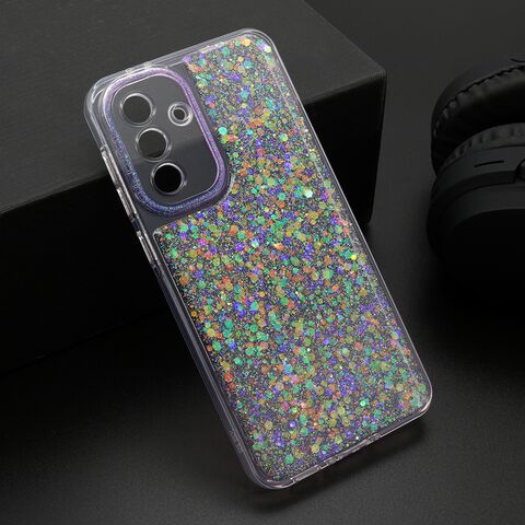 Zastitna futrola CRYSTAL GLOW - Samsung A566 Galaxy A56 5G ljubicasta (MS).