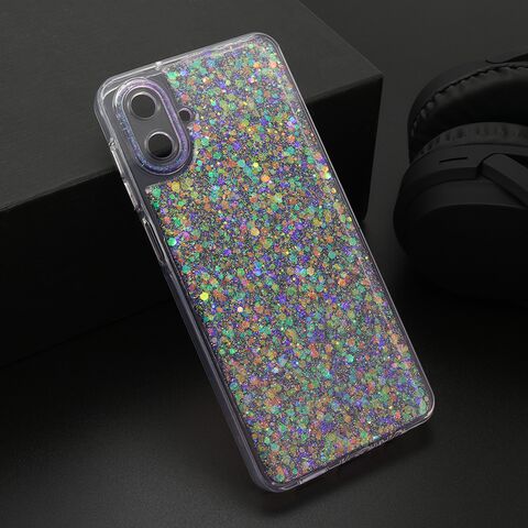 Zastitna futrola CRYSTAL GLOW - Samsung A075F Galaxy A07 ljubicasta (MS).