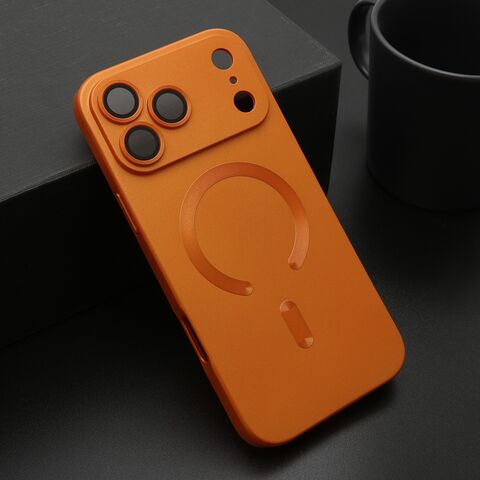 Zastitna futrola ELEGANT MAGSAFE - iPhone 17 Pro Max (6.9) narandzasta (MS).