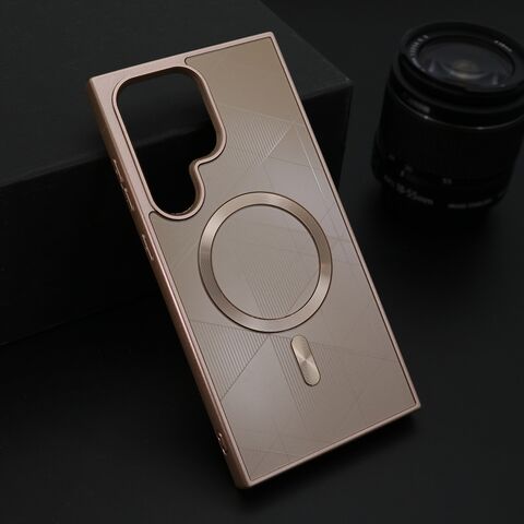 Zastitna futrola ZEN SHIELD MagSafe - Samsung S928 Galaxy S24 Ultra 5G roze (MS).