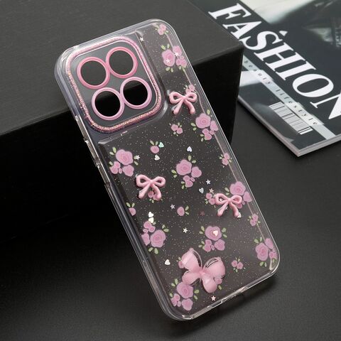 Zastitna futrola WHISPER - Huawei Honor X8c roze (MS).