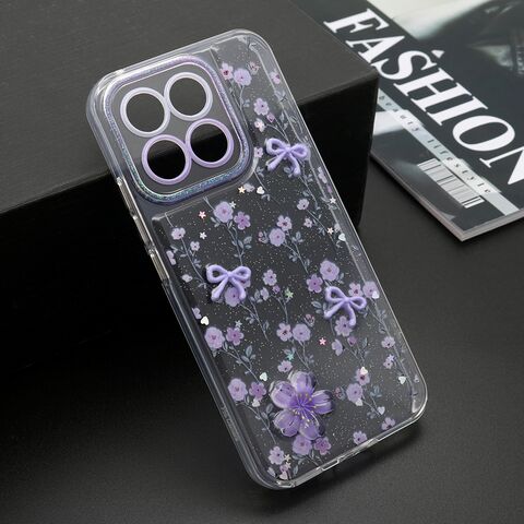 Zastitna futrola WHISPER - Huawei Honor X8c ljubicasta (MS).