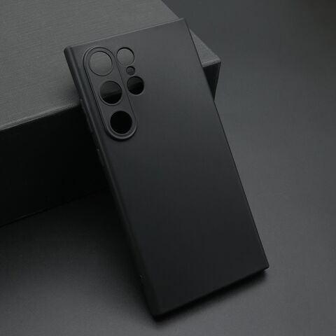 KOLOR silikonska futrola skin (ultra tanka) - Samsung S928 Galaxy S24 Ultra 5G crna (MS).