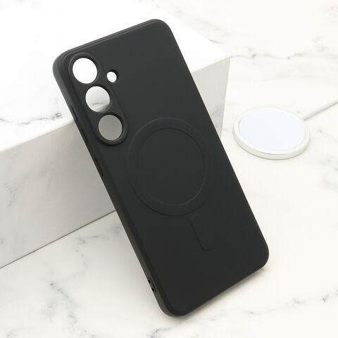 Zastitna futrola VELVET TOUCH MagSafe - Samsung S936 Galaxy S25 Plus 5G crna (MS).