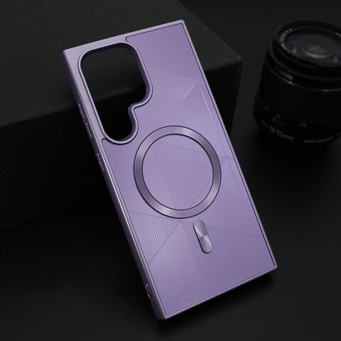 Zastitna futrola ZEN SHIELD MagSafe - Samsung S928 Galaxy S24 Ultra 5G ljubicasta (MS).