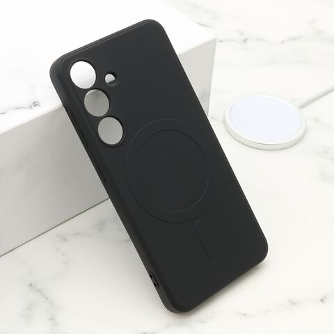 Zastitna futrola VELVET TOUCH MagSafe - Samsung S921 Galaxy S24 5G crna (MS).