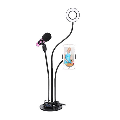 Live stream kit (selfie light) 3in1 crni (MS).