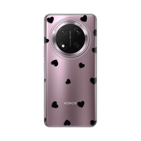 PRINT silikonska futrola skin (ultra tanka) - Huawei Honor Magic 7 lite Hearts.