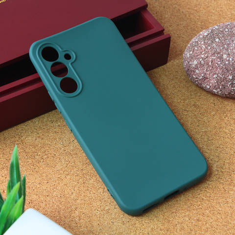 Teracell GIULIETTA silikonska futrola - Samsung A546B Galaxy A54 5G mat zelena.