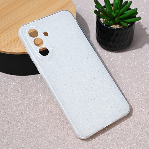 Zastitna futrola Sparkle Dust - Samsung A566 Galaxy A56 5G bela.