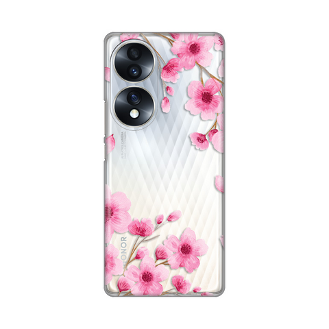 PRINT silikonska futrola skin (ultra tanka) - Huawei Honor 70 Rose flowers.