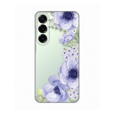 PRINT silikonska futrola skin (ultra tanka) - Samsung S936 Galaxy S25 Plus Blue Roses.