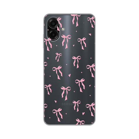 PRINT silikonska futrola skin (ultra tanka) - Samsung A075F Galaxy A07 Cute Bow.