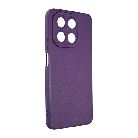 Teracell GIULIETTA silikonska futrola - Honor X7d 4G/Smart 400 5G mat tamno ljubicasta.