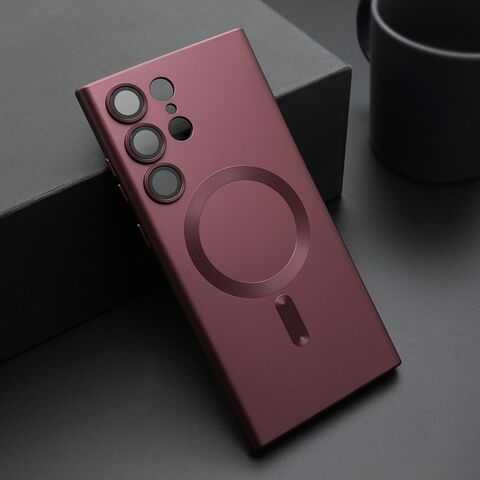 Zastitna futrola ELEGANT MAGSAFE - Samsung Galaxy S23 Ultra 5G crvena (MS).