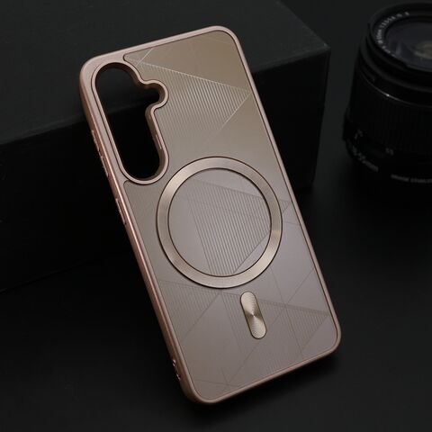 Zastitna futrola ZEN SHIELD MagSafe - Samsung S921 Galaxy S24 5G roze (MS).