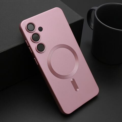 Zastitna futrola ELEGANT MAGSAFE - Samsung S931 Galaxy S25 5G roze (MS).