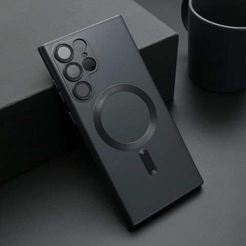 Zastitna futrola ELEGANT MAGSAFE - Samsung Galaxy S22 Ultra 5G crna (MS).