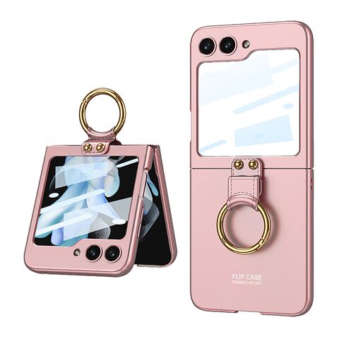 Zastitna futrola SMOOTH RING - Samsung F741B/F761B Galaxy Z Flip 6 5G/Z Flip 7 FE 5G roze (GKK case) (MS).