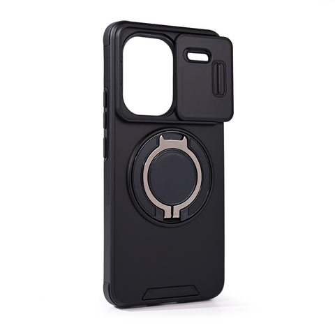 Zastitna futrola CamShield Ring stand - Xiaomi Redmi Note 13 Pro Plus (EU) crna.