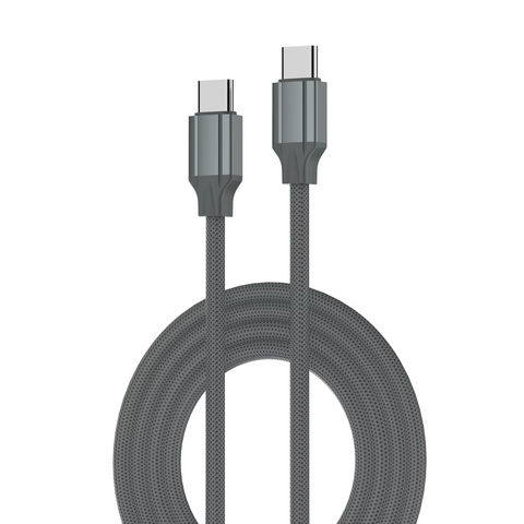 Data kabl LDNIO LC441c-100W Type C na Type C sivi 1m.