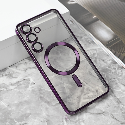 Zastitna futrola Magsafe Lux - Samsung S731B Galaxy S25 FE ljubicasta.