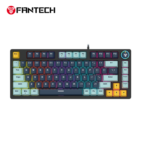 Tastatura Mehanicka Gaming Fantech MK875V2 RGB Atom 81 Mizu Navy (Rosie switch).