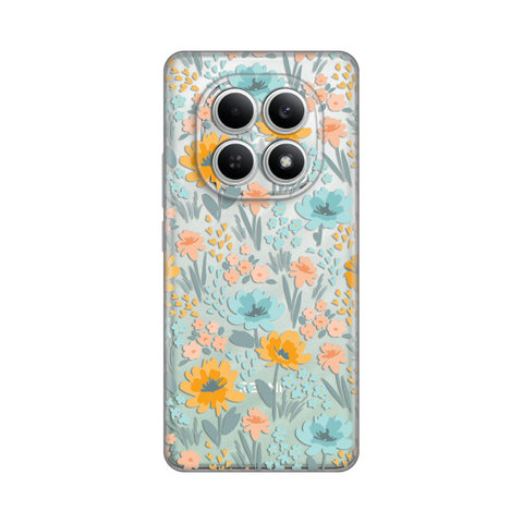 PRINT silikonska futrola skin (ultra tanka) - Xiaomi Redmi Note 15 4G/5G Lovely Flowers.