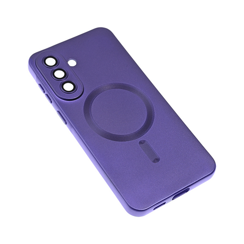 Zastitna futrola Magsafe Chrome - Samsung A576 Galaxy A57 ljubicasta.