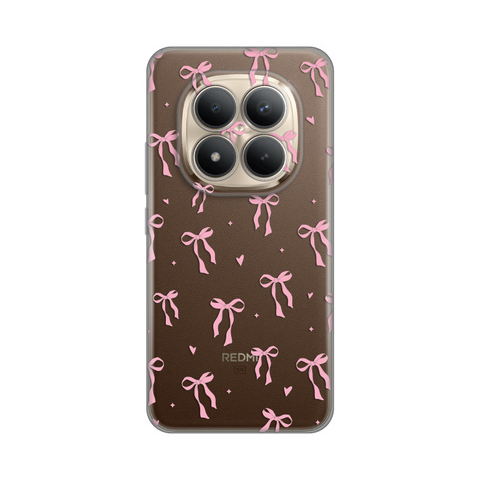 PRINT silikonska futrola skin (ultra tanka) - Xiaomi Redmi Note 15 Pro Plus 5G Cute Bow.