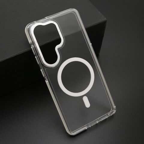 Zastitna futrola Transparent LOOK MagSafe - Samsung S948 Galaxy S26 Ultra 5G bela (MS).