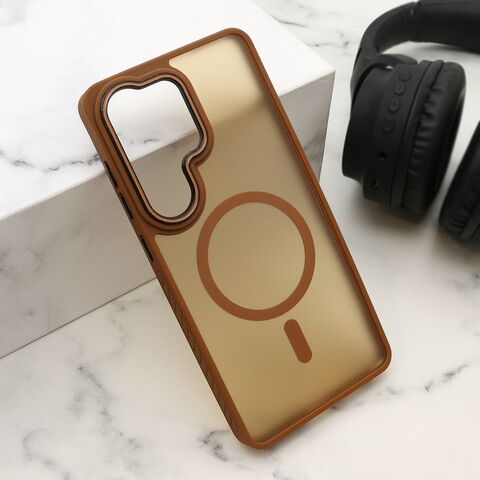 Zastitna futrola COLOR LOOK MagSafe - Samsung S948 Galaxy S26 Ultra 5G braon (MS).