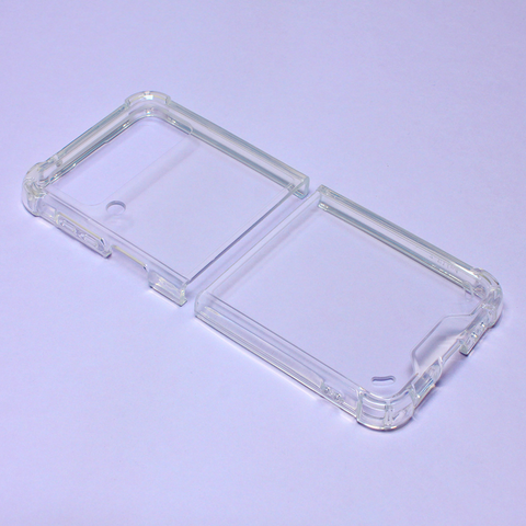 Zastitna futrola Transparent Ice Cube - Samsung F721B Galaxy Z Flip 4.