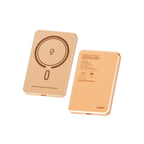 Back Up baterija (univerzalna) Magsafe Moxom MX-PB172 SCP 22.5W + PD 20W 5000mAh zlatni (MS).